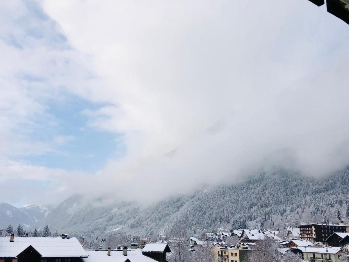 Ferienwohnung Mont Blanc 43, Vue Mont Blanc , Balcon, Parking Chamonix Exterior foto