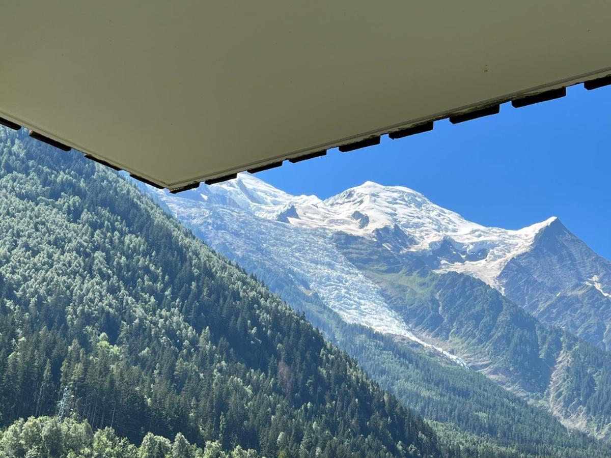 Ferienwohnung Mont Blanc 43, Vue Mont Blanc , Balcon, Parking Chamonix Exterior foto
