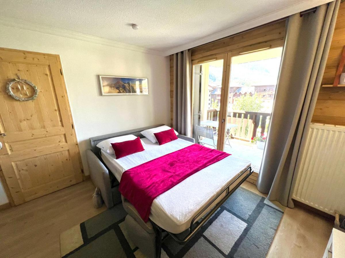 Ferienwohnung Mont Blanc 43, Vue Mont Blanc , Balcon, Parking Chamonix Exterior foto