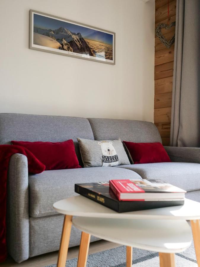 Ferienwohnung Mont Blanc 43, Vue Mont Blanc , Balcon, Parking Chamonix Exterior foto