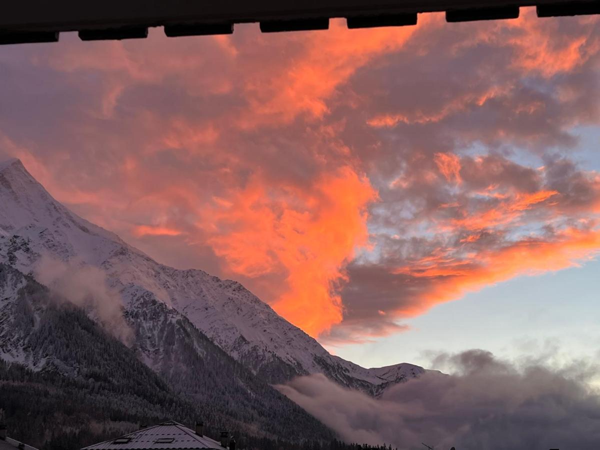 Ferienwohnung Mont Blanc 43, Vue Mont Blanc , Balcon, Parking Chamonix Exterior foto